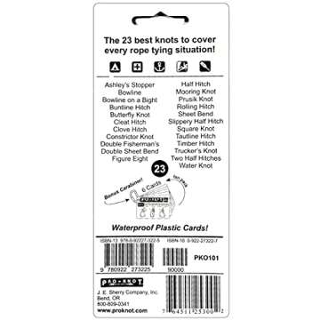 Pro-Knot Outdoor Knots - Portable Waterproof Knot Book