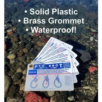 Pro-Knot Waterproof Knot Book for Outdoor Fun and Learning