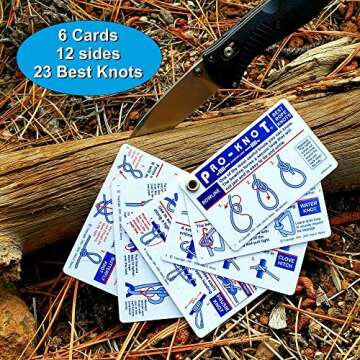 Pro-Knot Waterproof Knot Book for Outdoor Fun and Learning