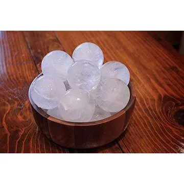 The North Pole Ice Ball Maker Mold, Creates 4 x 4.5 cm Whiskey Ice Balls, Premium Silicone Flexible Tray, Black