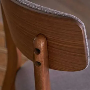 Stylish Mid-Century Modern Dining Chairs - 2-Pack