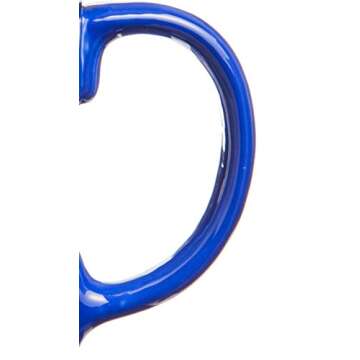 Shades of Indigo Flowers and Butterflies Ceramic Travel Coffee Mug 17oz