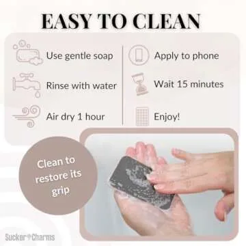 Hands-Free Silicone Suction Phone Holder for All Phones