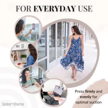 Hands-Free Silicone Suction Phone Holder for All Phones