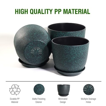 UOUZ Stylish Modern Plant Pots for Any Home Decor