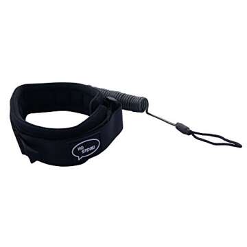 Ho Stevie! Armband Leash for GoPro Cameras and Mouth Mounts - Capture POV Videos - Don't Lose Your GoPro - Clear View with Coiled Leash