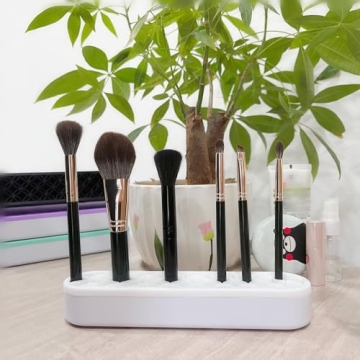 TANG SONG Silicone Makeup Brush Holder - 2 Pack