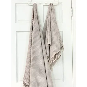 MyAprils Turkish Waffle Towels - 100% Cotton & Versatile Use