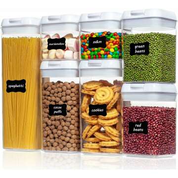 Airtight Food Storage Container Set for Kitchen