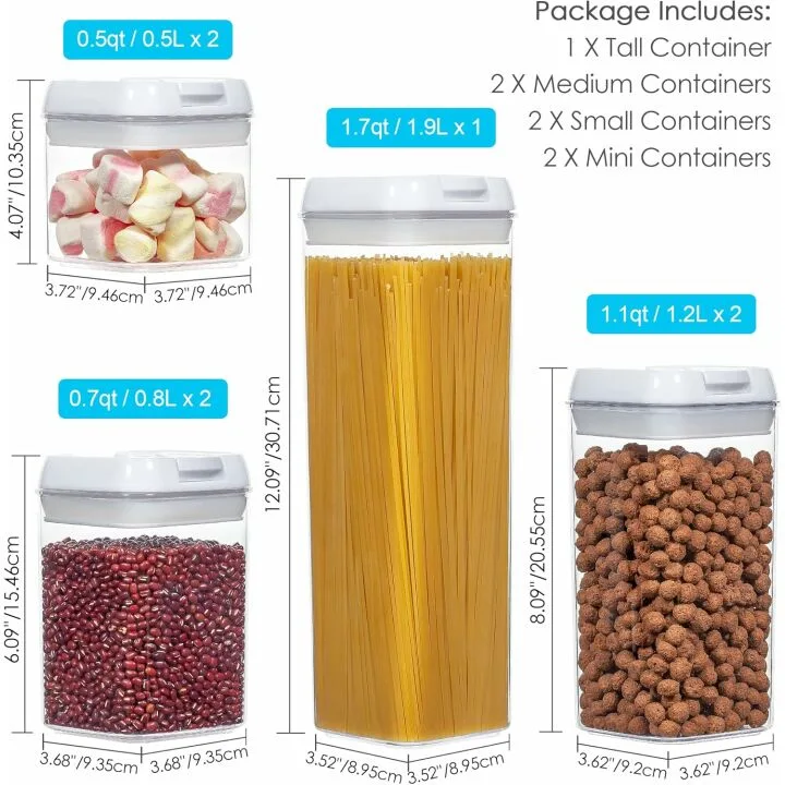 Airtight Food Storage Container Set for Kitchen