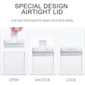 Airtight Food Storage Container Set for Kitchen