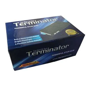Terminator Smart Cell Phone Stun Gun Powerful Self Defense