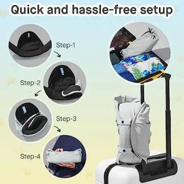 PLUTO POD Premium Travel Neck Pillow for Ultimate Comfort