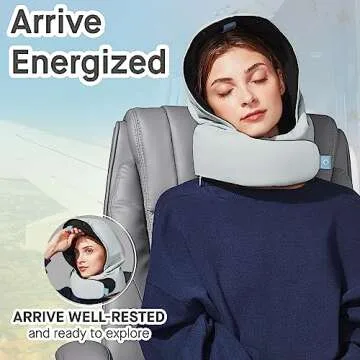 PLUTO POD Premium Travel Neck Pillow for Ultimate Comfort