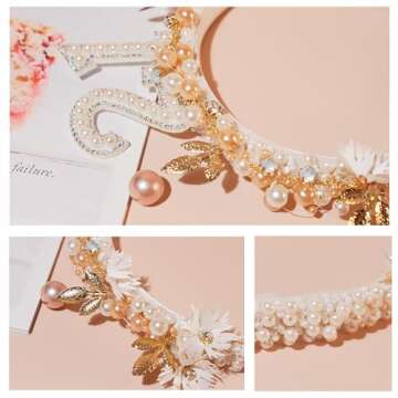 Handmade 21st Birthday Headband for Women and Girls