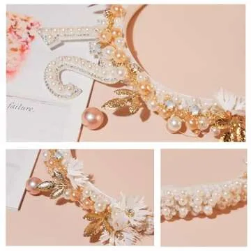 Handmade 21st Birthday Headband for Women and Girls