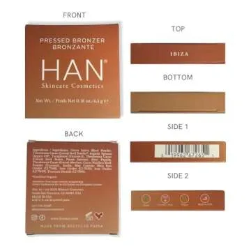 Vegan Bronzer for Healthy Glow - HAN Skincare Cosmetics