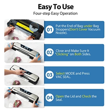 Beelicious Vacuum Sealer with Starter Kit and Warranty