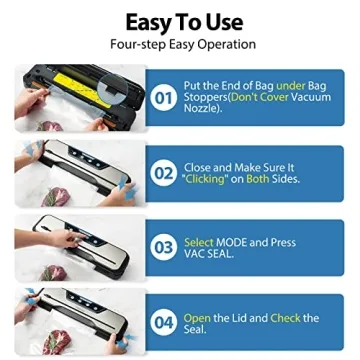 Beelicious Vacuum Sealer with Starter Kit and Warranty