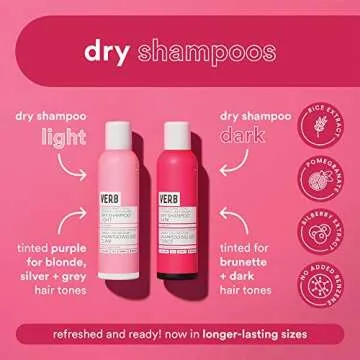 VERB Dry Shampoo Light, 5 oz