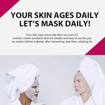 Lululun Facial Sheet Mask for Mature Skin Over 45