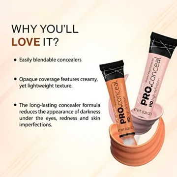 L.A. Girl HD Pro Conceal in Cool Pink Corrector 0.28 Oz