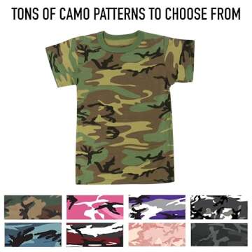 Rothco Kids Camo T-Shirts for Active and Stylish Play