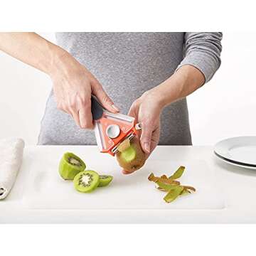 Joseph Joseph Tri-Peeler 3-in-1 Kitchen Tool in Orange
