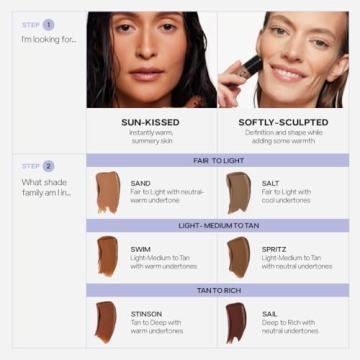 Saie Dew Bronze Liquid Bronzer for Effortless Glow