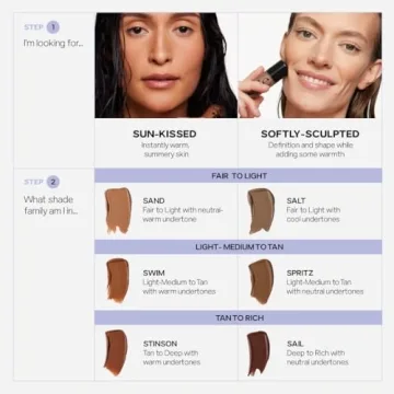 Saie Dew Bronze Liquid Bronzer for Effortless Glow