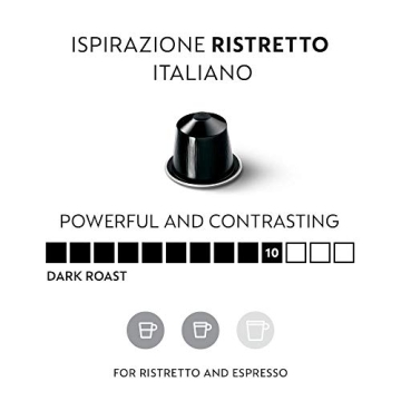 Nespresso Dark Roast Ristretto Intenso Coffee Pods 50 Count