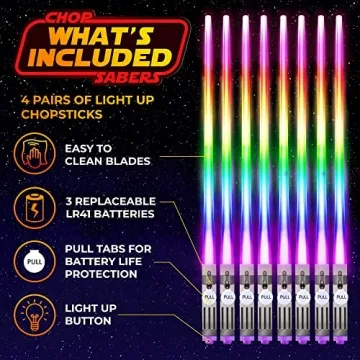 Light Up Your Sushi Nights with Star Wars Chopsticks