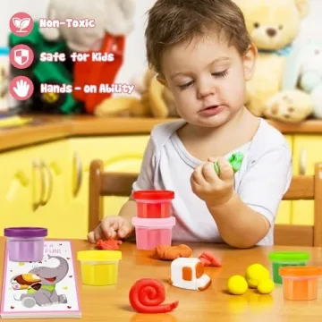 Fun 24 Pack Valentines Cards for Kids with Play Dough