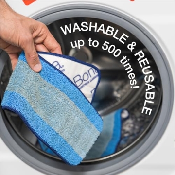 Bona Microfiber Pad 3-Pack for Easy Multi-Surface Cleaning