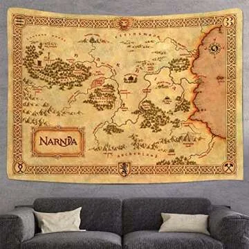 Large F-FUN SOUL Map Poster Tapestry for Home Decor