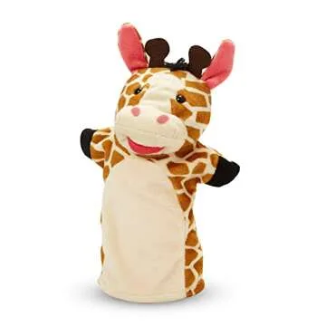 Melissa & Doug Zoo Friends Hand Puppets for Kids Ages 2-6