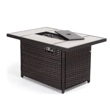 Grand Patio Outdoor Fire Pit Table 50,000 BTU for Patio