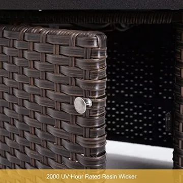 Grand Patio Outdoor Fire Pit Table 50,000 BTU for Patio