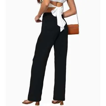 ETTELO Women's Stylish Lightweight High-Waisted Jeans