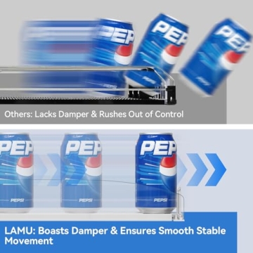 LAMU Automatic Soda Can Dispenser for Organizing Drinks