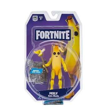 Fortnite Solo Mode Core Figure Pack, Peely , Yellow