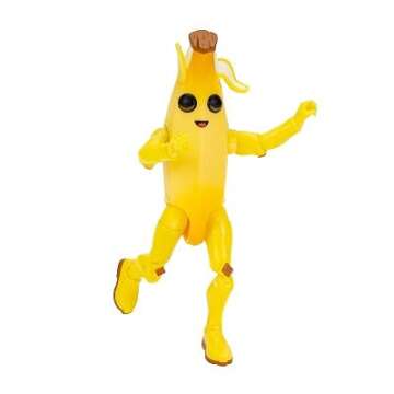 Fortnite Solo Mode Core Figure Pack, Peely , Yellow