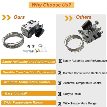 True Refrigerators Temperature Control Kit 800393 Reliable Thermostat