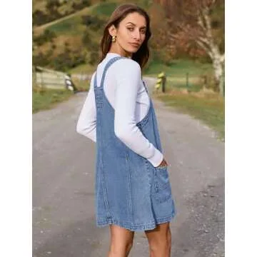 BerryGo Women's Summer Denim Overall Dress for Every Occasion