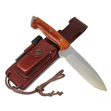 CELTIBEROCOCO Outdoor Survival Knife with Cocobolo Handle