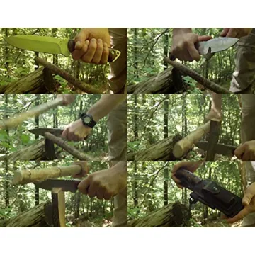 CELTIBEROCOCO Outdoor Survival Knife with Cocobolo Handle