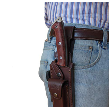 CELTIBEROCOCO Outdoor Survival Knife with Cocobolo Handle