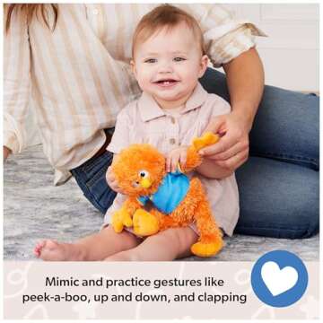 Ms. Rachel Official Herbie Cuddle & Comfort Friend Doll, 11” Premium Plush Baby Toy, Toddler Toys for Girls & Boys for Ages 6 Months to 3+