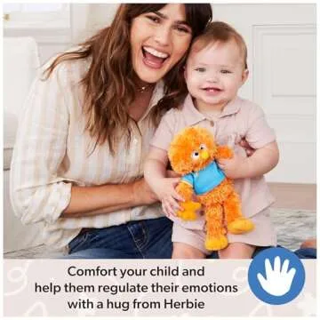 Ms. Rachel Official Herbie Cuddle & Comfort Friend Doll, 11” Premium Plush Baby Toy, Toddler Toys for Girls & Boys for Ages 6 Months to 3+