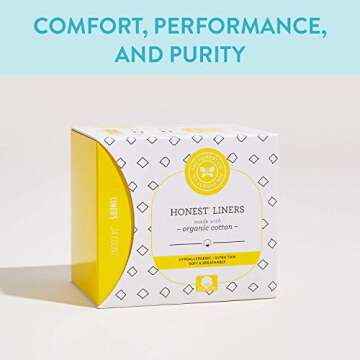 The Honest Company Organic Cotton Liners - Hypoallergenic & Soft